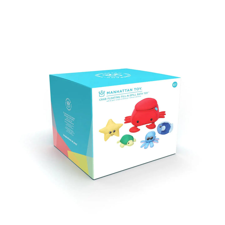 Crab Floating Fill n Spill - Bath Toys - Manhattan Toy
